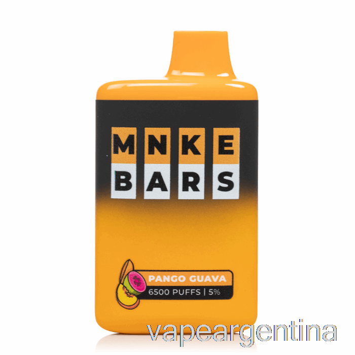 Mnke Bars 6500 Vape Desechable Pango Guayaba Argentina